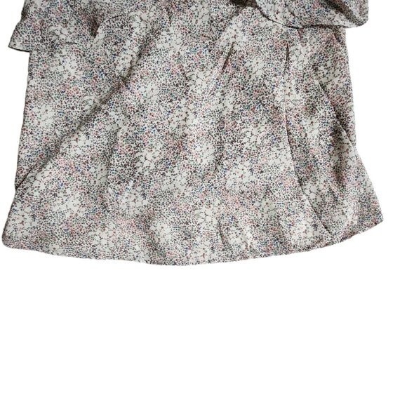 August Winds floral ruffle tank top sz M - Picture 5 of 10